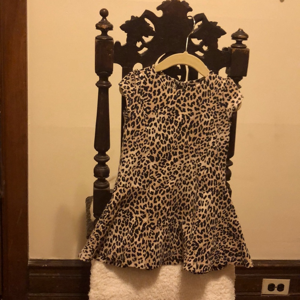 Gymboree leopard dress or tunic